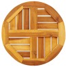 Dessus de table Ø40x2 cm rond bois massif d'acacia 620080620080