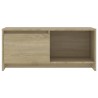 Meuble TV Chêne sonoma 90x35x40 cm Bois d'ingénierie 620081620081