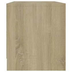 Meuble TV Chêne sonoma 90x35x40 cm Bois d'ingénierie 620081620081