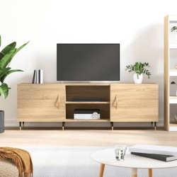 Meuble TV chêne sonoma 150x30x50 cm bois d'ingénierie 620082620082