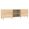Meuble TV chêne sonoma 150x30x50 cm bois d'ingénierie 620082620082