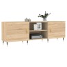 Meuble TV chêne sonoma 150x30x50 cm bois d'ingénierie 620082620082