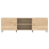 Meuble TV chêne sonoma 150x30x50 cm bois d'ingénierie 620082620082