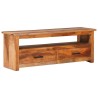 Meuble TV 118x30x40 cm Bois massif 620091620091
