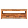Meuble TV 118x30x40 cm Bois massif 620091620091