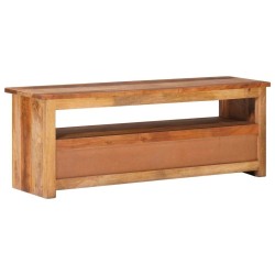 Meuble TV 118x30x40 cm Bois massif 620091620091