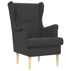 Fauteuil Gris foncé Bouclé 620092620092