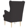 Fauteuil Gris foncé Bouclé 620092620092