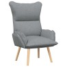 fauteuil Gris clair 69 x 74 x 93 cm Tissu et Contreplaqué 620107620107