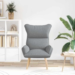 fauteuil Gris clair 69 x 74 x 93 cm Tissu et Contreplaqué 620107620107