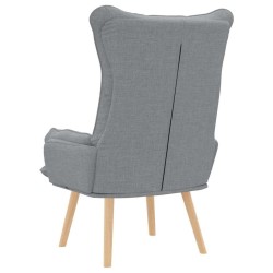 fauteuil Gris clair 69 x 74 x 93 cm Tissu et Contreplaqué 620107620107