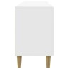 Meuble TV 99 x 34,5 x 50 cm Blanc brillant Bois d'ingénierie 620114620114