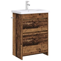 Meuble sous lavabo de salle de bain Bois ancien 620116620116