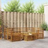 Ensemble de canapés d'extérieur 7 pcs Naturel 620117620117