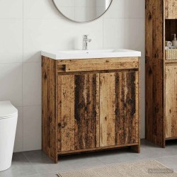 Meuble sous lavabo de salle de bain Bois ancien 620118620118