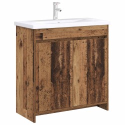 Meuble sous lavabo de salle de bain Bois ancien 620118620118