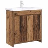 Meuble sous lavabo de salle de bain Bois ancien 620118620118