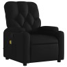 Fauteuil de massage inclinable noir similicuir 620122620122