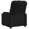 Fauteuil de massage inclinable noir similicuir 620122620122