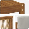 Ensemble de canapés d'extérieur 6 pcs Naturel et gris clair 620130620130