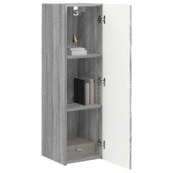 Meuble TV mural 2 pcs Gris Sonoma 30 x 31 x 100 cm 620133620133