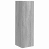 Meuble TV mural 2 pcs Gris Sonoma 30 x 31 x 100 cm 620133620133