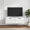 Meuble TV mural Montage mural Blanc brillant 98 x 41 x 30 cm 620149620149