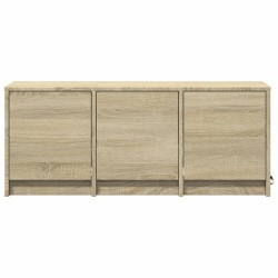 Meuble TV avec LED chêne sonoma 97x34x40 cm bois d'ingénierie 620156620156