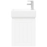 Meuble de salle de bain avec robinet Blanc 45,5 x 25,5 x 84 cm 620163620163