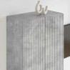 Meuble TV mural Gris béton 59,5 x 31 x 100 cm Bois d'ingénierie 620177620177