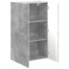 Meuble TV mural Gris béton 59,5 x 31 x 100 cm Bois d'ingénierie 620177620177