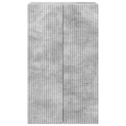 Meuble TV mural Gris béton 59,5 x 31 x 100 cm Bois d'ingénierie 620177620177