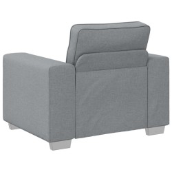 Fauteuil Gris clair 100 cm tissu 620180620180