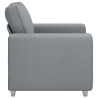 Fauteuil Gris clair 100 cm tissu 620180620180