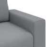 Fauteuil Gris clair 100 cm tissu 620180620180