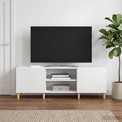 Meuble TV Blanc brillant 150 x 31 x 50 cm Bois d'ingénierie 620183620183