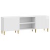 Meuble TV Blanc brillant 150 x 31 x 50 cm Bois d'ingénierie 620183620183