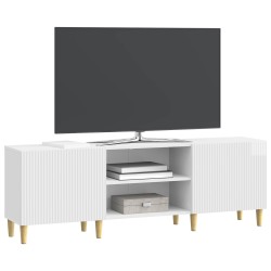 Meuble TV Blanc brillant 150 x 31 x 50 cm Bois d'ingénierie 620183620183