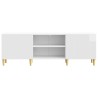 Meuble TV Blanc brillant 150 x 31 x 50 cm Bois d'ingénierie 620183620183