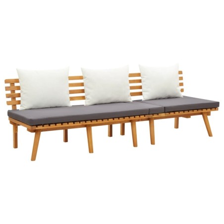 Lit de repos de jardin 200x65 cm Bois d'acacia solide 620199620199