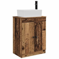 Meuble de salle de bain avec évier Bois ancien 54 x 35 x 83 cm 620201620201