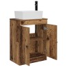 Meuble de salle de bain avec évier Bois ancien 54 x 35 x 83 cm 620201620201