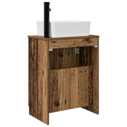Meuble de salle de bain avec évier Bois ancien 54 x 35 x 83 cm 620201620201