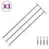 Grille de sécurité pour fenêtres avec 3 barres transversales 620204620204
