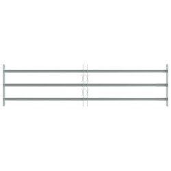 Grille de sécurité pour fenêtres avec 3 barres transversales 620204620204
