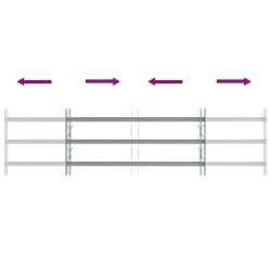 Grille de sécurité pour fenêtres avec 3 barres transversales 620204620204