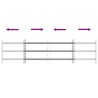 Grille de sécurité pour fenêtres avec 3 barres transversales 620204620204
