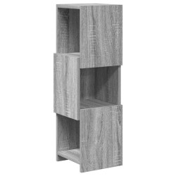 Meuble d'angle Gris Sonoma 25,5x25x80cm Bois d'ingénierie 620206620206