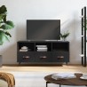 Meuble TV noir 102x36x50 cm bois d'ingénierie 620207620207