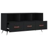 Meuble TV noir 102x36x50 cm bois d'ingénierie 620207620207